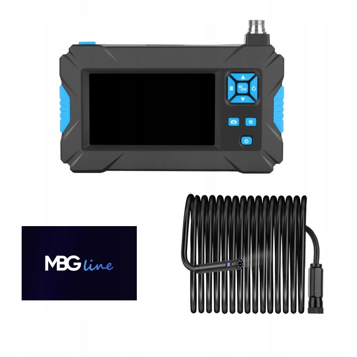 Инспекционная камера MBG Line P30 Duo эндоскоп 10M 9 LED 2x FULL HD, фото 6