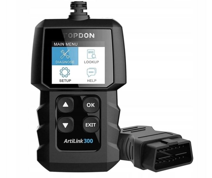 УСТРОЙСТВО ДИАГНОСТИЧЕСКОЕ TOPDON ARTILINK 300 OBD2, фото 1