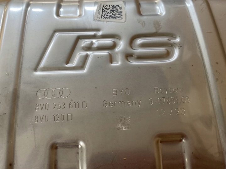 AUDI RS3 8Y ГЛУШИТЕЛЬ 8Y0253181J, фото 6
