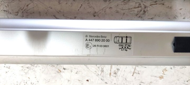 Mercedes W447 V-класс Viano балки поперечины багажник на крышу новый, фото 7