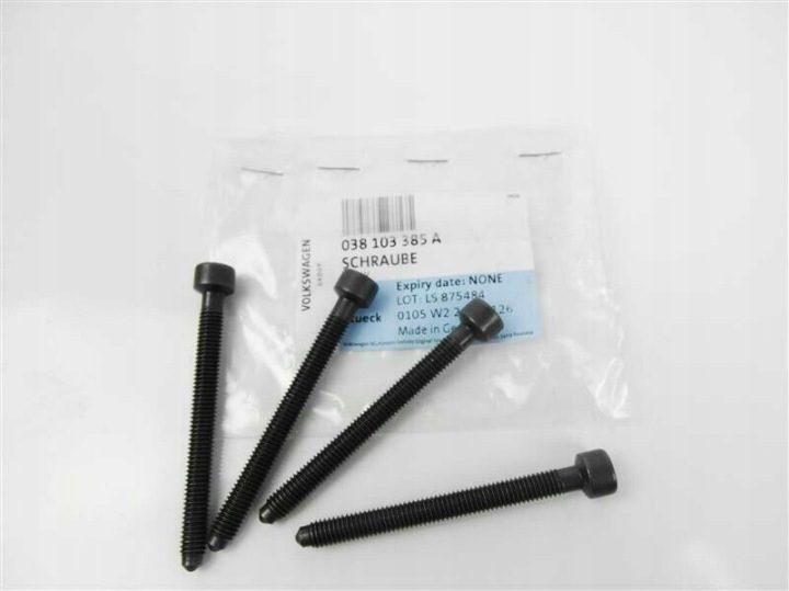 4x оригинал VW adjustment screw pump nozzle блок M6x64 TDI 038103385A Volks, фото 1