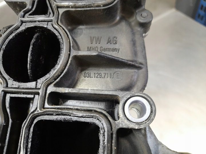 VW Audi Skoda 2.0 TDI впускной коллектор привод заслонок 03L129711E, фото 3