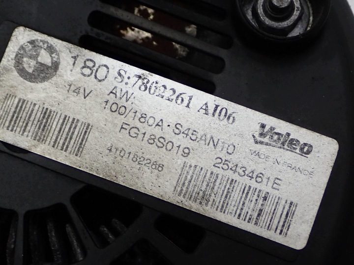 Генератор оригинал 7802261 BMW X3 E83 X1 E84 18D 2.0D N47 11 г., фото 4