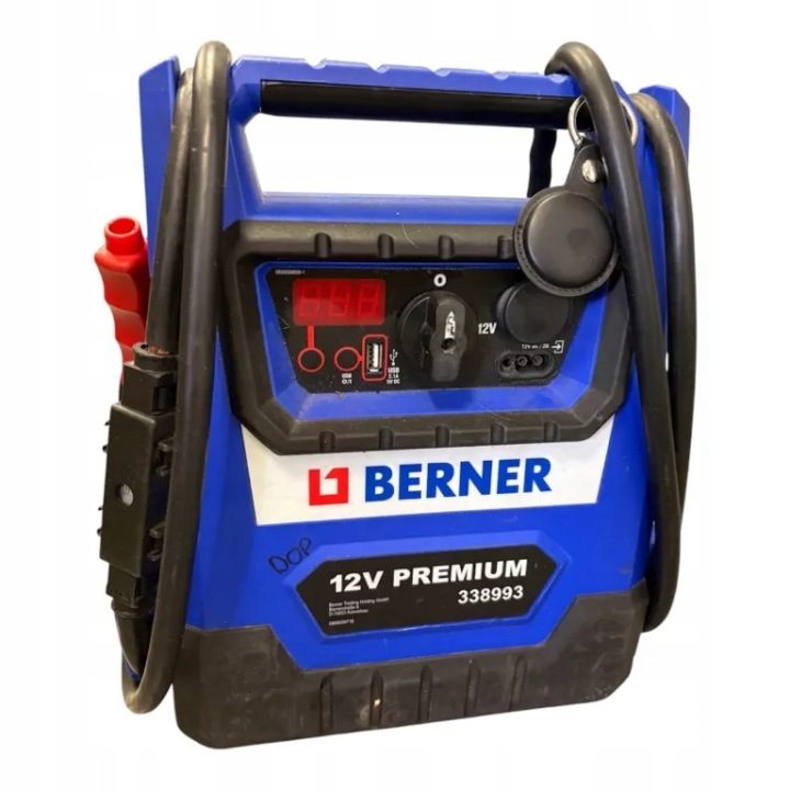 Booster 12V Premium Berner, фото 1