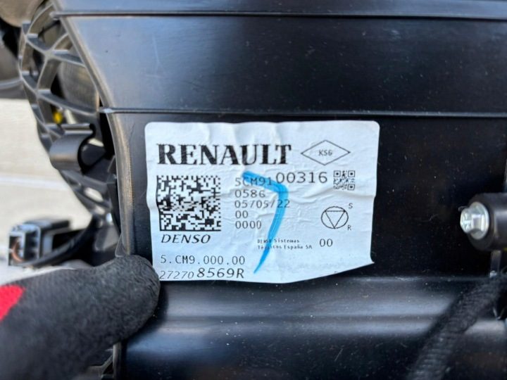 RENAULT CAPTUR II ОТОПИТЕЛЬ ЕВРОПА В СБОРЕ 272708569R 285258590R, фото 4