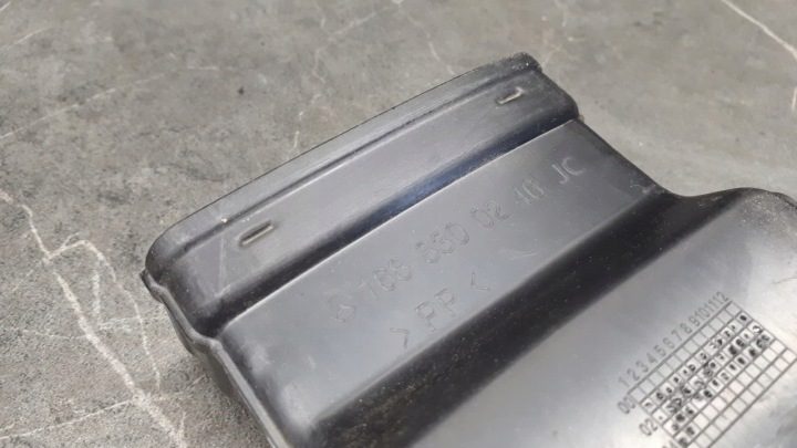 Панель тоннеля трубы grzewczej центральной консоли 1688300246 А Класс A170 W168, фото 4