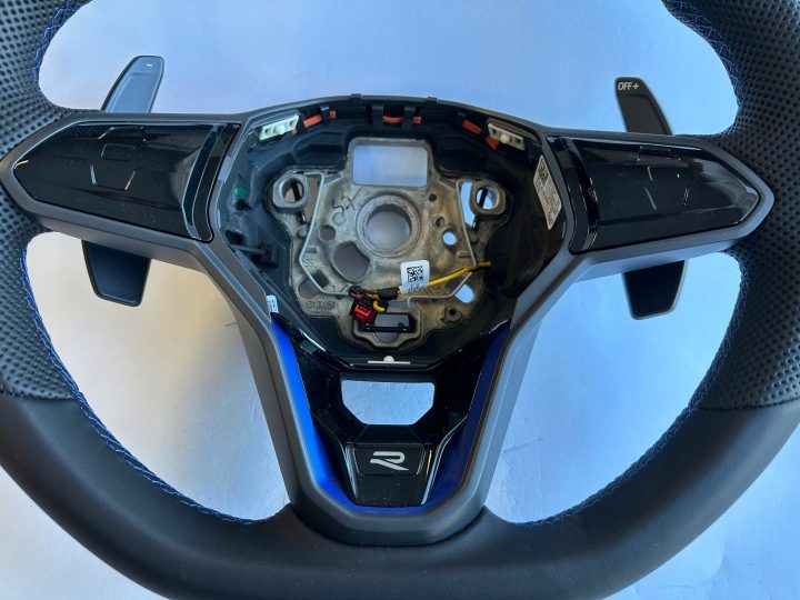 РУЛЬ МУЛЬТИФУНКЦИОНАЛЬНЫЙ ЧЕРНЫЙ (КОЖА) VOLKSWAGEN ARTEON 3H 3G8419089C, фото 4