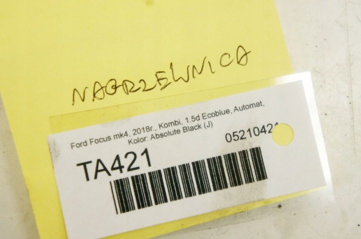 TA421 Ford Focus Mk4 1.5d Отопитель JX7B-19C988-AC Модуль JX7B-13C148-AH, фото 7