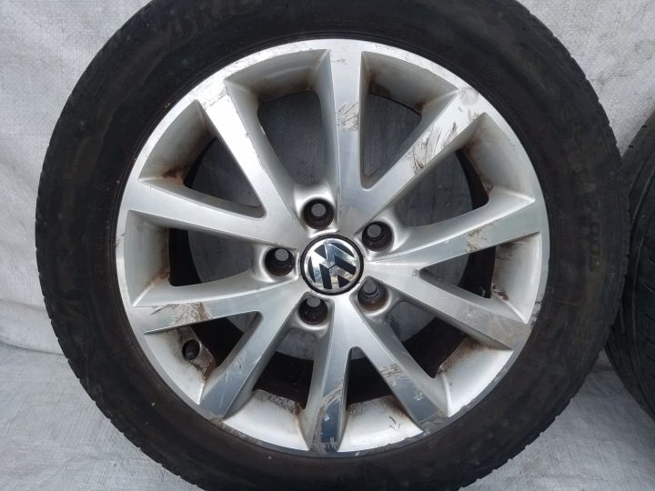 4× Литой диск Volkswagen OE 6.5" x 16" 5x112 ET 50, фото 2