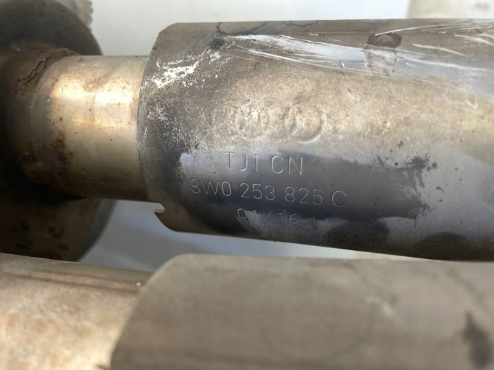 ГЛУШИТЕЛЬ КОМПЛЕКТ AUDI A4 B9 A5 8W 2.0 TDI 8W0253611D 8W0253411R, фото 7