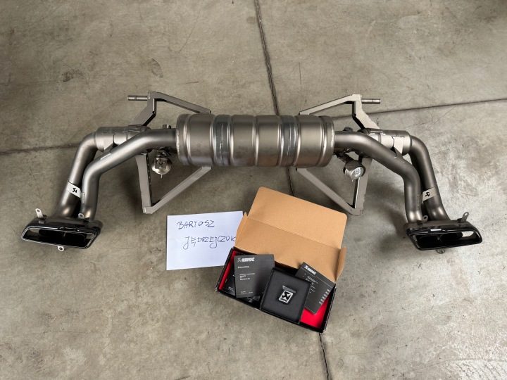 Выхлопная система, выхлоп, Audi r8 v10 Plus Akrapovic, фото 1