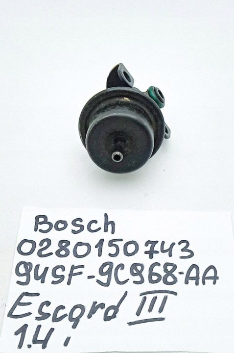 02280150743 OE РЕГУЛЯТОР ДАВЛЕНИЯ ТОПЛИВА В LISTWE ТОПЛИВНОГО BOSCH, фото 3