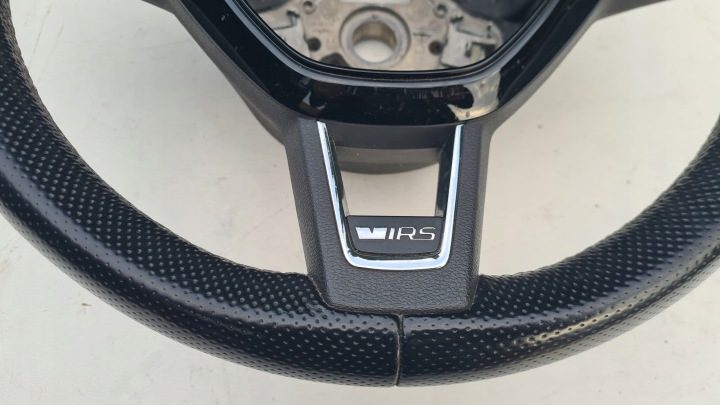 РУЛЬ КОЖА PERFOROWANA МУЛЬТИ SKODA OCTAVIA III RS 5E0419091K, фото 2