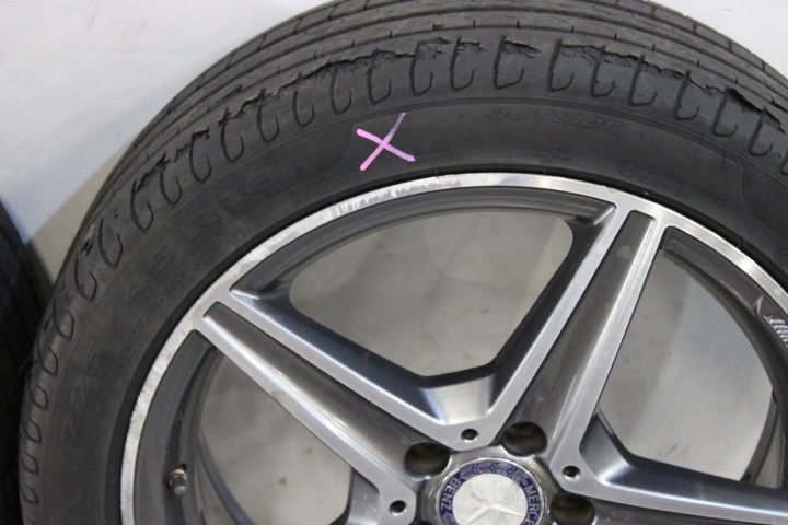 Колеса диски литые диски 245/45 ZR18 ET49 Mercedes C-класс W205 AMG, фото 8