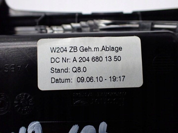 Пепельница бардачок европа A2046801350 Mercedes C W204 10 г., фото 4