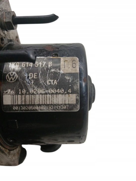 ГЛАВНЫЙ ТОРМОЗНОЙ ЦИЛИНДР ABS ESP VW TOURAN I 2.0 TDI 1K0614517B, фото 3