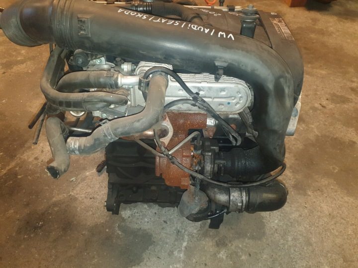 ДВИГАТЕЛЬ BKD 2.0TDI 16V VW AUDI SEAT SKODA В СБОРЕ, фото 1