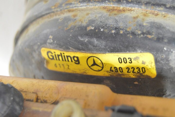 ВАКУУМНЫЙ УСИЛИТЕЛЬ НАСОС ТОРМОЗНОЙ MERCEDES W126 C126 SE SEC SEL 0034302230, фото 5