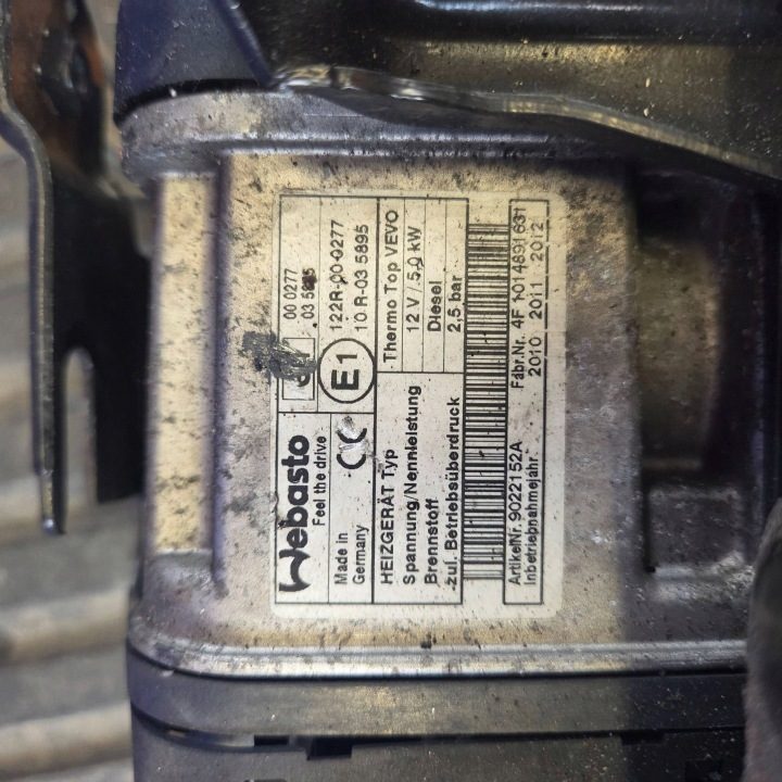 Автономный отопитель (Webasto) Volkswagen Touran II 1K0815065AR 9022152A, фото 4