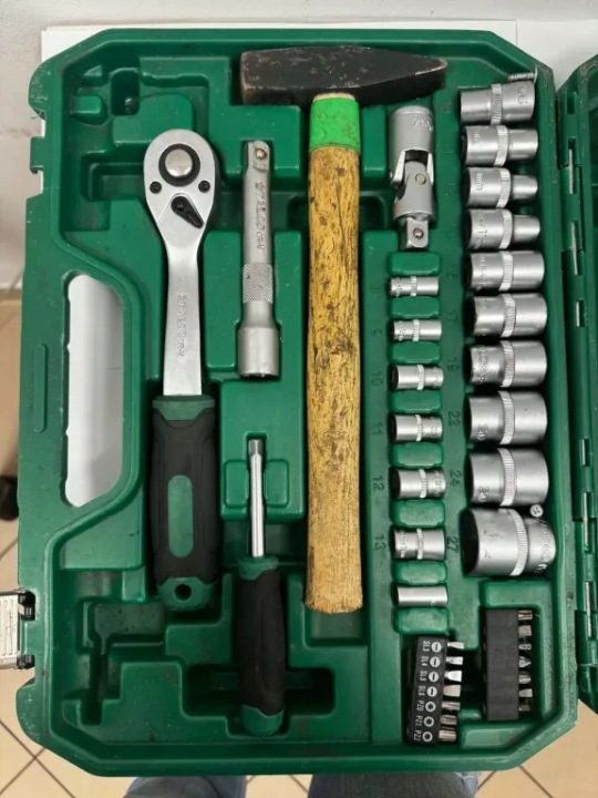 КОМПЛЕКТ ТОРЦЕВЫХ ГОЛОВОК 1/2 и 1/4 ТРЕЩОТКА 90 ЗУБЬЕВ 84 ЭЛЕМЕНТОВ STALCO, фото 2
