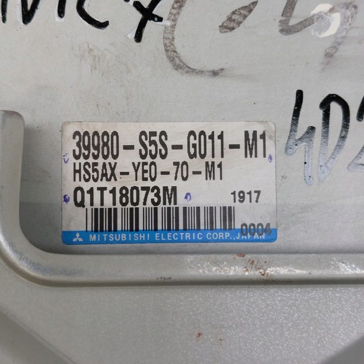 HONDA CIVIC 7 VII БЛОК УПРАВЛЕНИЯ ГИДРОУСИЛИТЕЛЯ 39980-S5S-G011-M1, фото 2