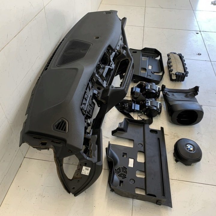 Торпедо консоль airbag ремни оригинал BMW 4 G26 РЕСТАЙЛИНГ 23 г., фото 2