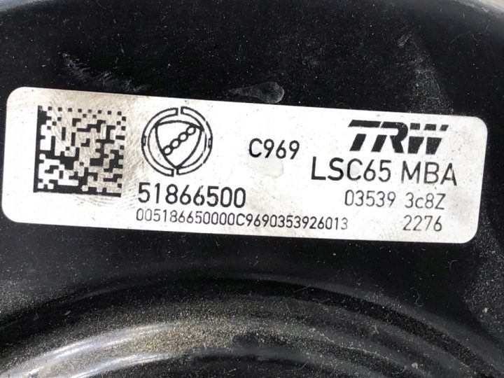 ВАКУУМНЫЙ УСИЛИТЕЛЬ ТОРМОЗОВ FIAT 500 51866500 Хэтчбек 1.2 69 л.с., фото 5