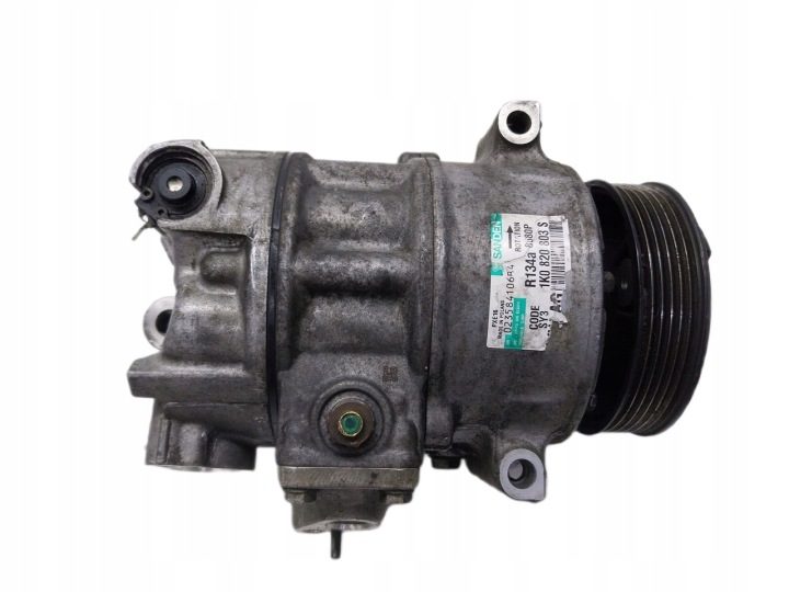 Компрессор кондиционера 1K0820803S VW AUDI SKODA SEAT 1.9 2.0 TDI, фото 1