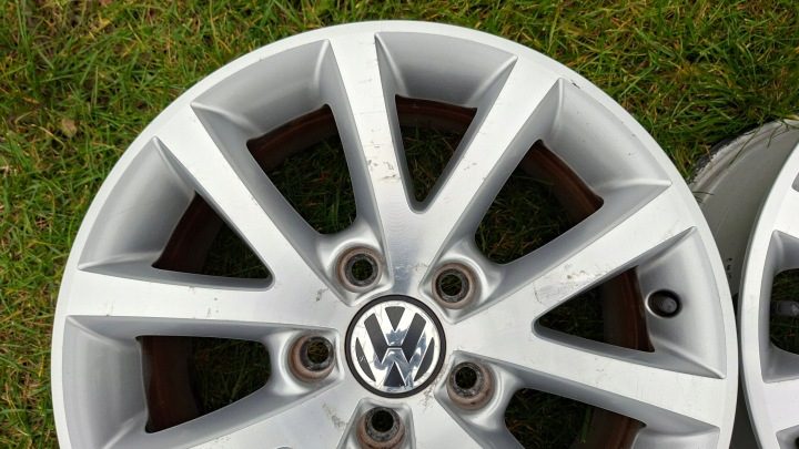 4× Литой диск Volkswagen OE 6.5" x 16" 5x112 ET 50, фото 13