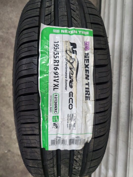Шина летняя Nexen N'blue Eco 195/55R16 91 В усилитель (XL), фото 2