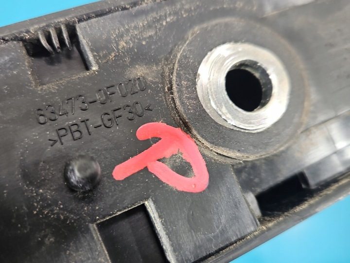 РЕЙЛИНГИ НА КРЫШУ КОМПЛЕКТ TOYOTA VERSO 09- 63473-0F020, фото 9