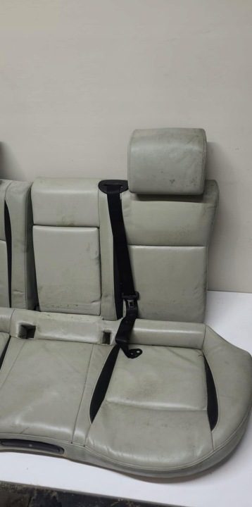 ДИВАН ЗАДНИЙ СПИНКА ПОДУШКА СИДЕНЬЯ КОМПЛЕКТ КОЖА СВЕТЛАЯ БЕЖЕВАЯ SAAB 9-3 93 СЕДАН, фото 3