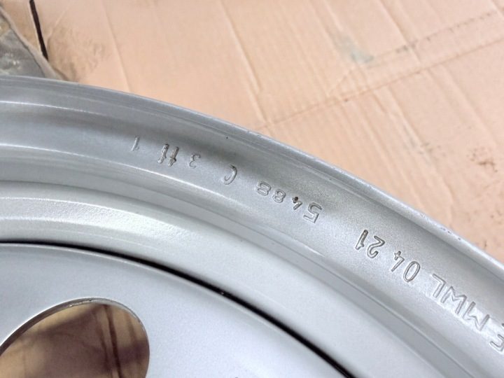 Штампованный диск Volkswagen OE 5QA601027 _/B 6.5" x 16" 5x112 ET 48, фото 6