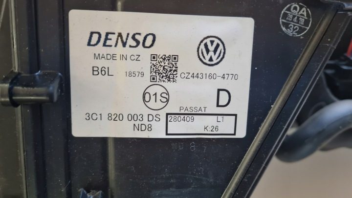 Volkswagen OE 3C1820003DS отопитель, фото 3