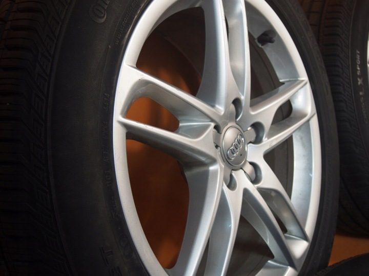 Audi Q5 8R Рестайлинг Колеса АЛЮМИНИЕВЫЕ Continental 235/55 R19 8r0601025bn, фото 8