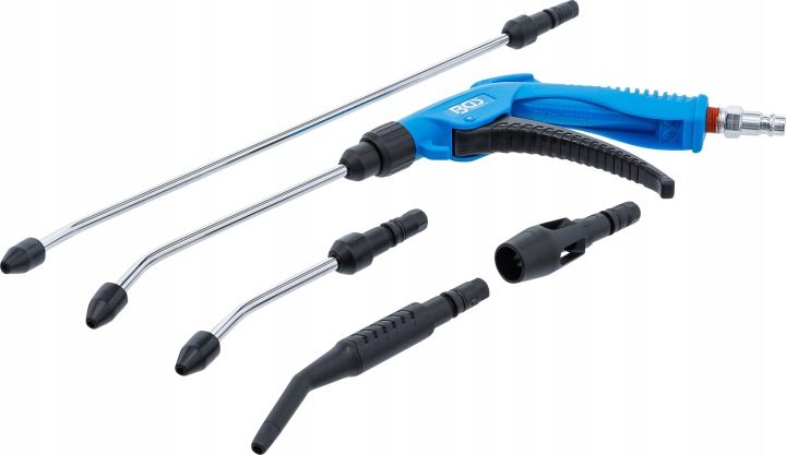 Пистолет для przedmuchiwania с 5 końcówkami BGS Technic 7177, фото 1