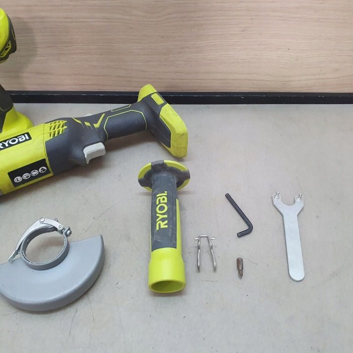 Комплект инструментов Ryobi дрель-шуруповерт и шлифмашина 2 шт., фото 12
