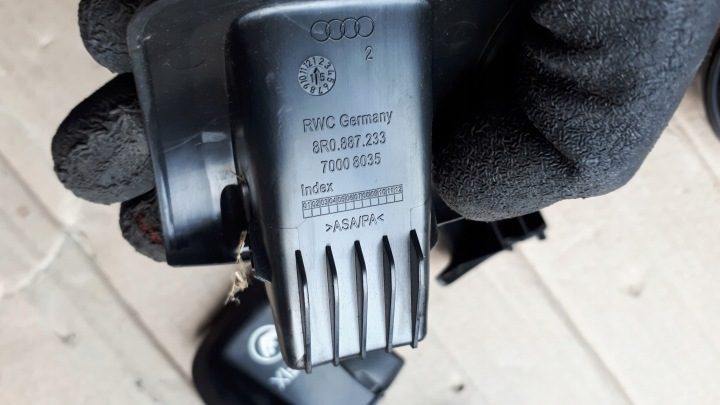 SQ5 8R Q5 рестайлинг кронштейн Isofix задний дивана, фото 5