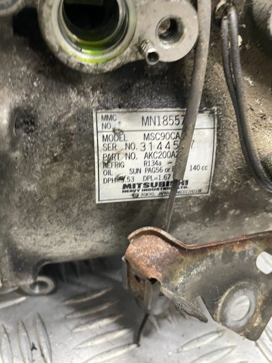 КОМПРЕССОР КОНДИЦИОНЕРА MN18557 MITSUBISHI LANCER VII 1,6 16V 03-11, фото 6
