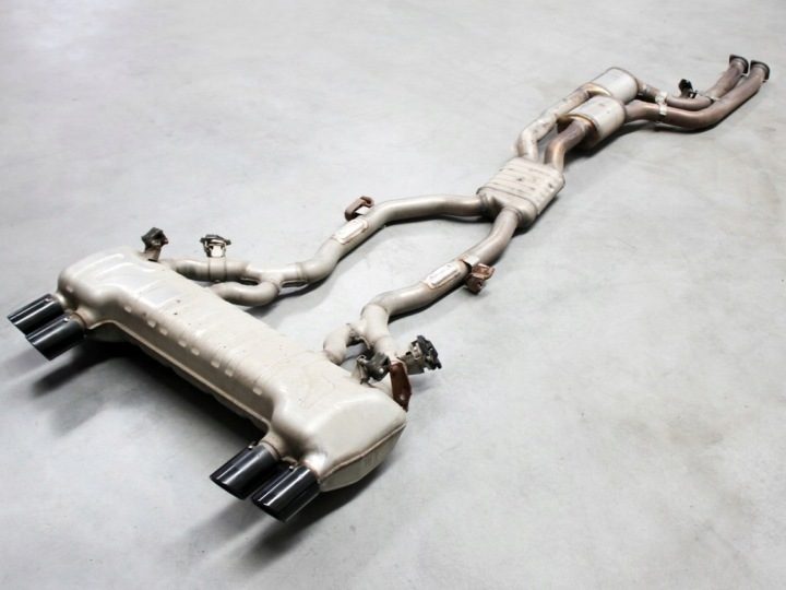 ГЛУШИТЕЛЬ ЗАДНИЙ В СБОРЕ BMW M2 F87 COMPETITION 8095717 7850083, фото 9