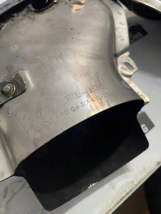 НАСАДКИ ГЛУШИТЕЛЯ MERCEDES GLC A253 AMG A00049006 A00049005, фото 5