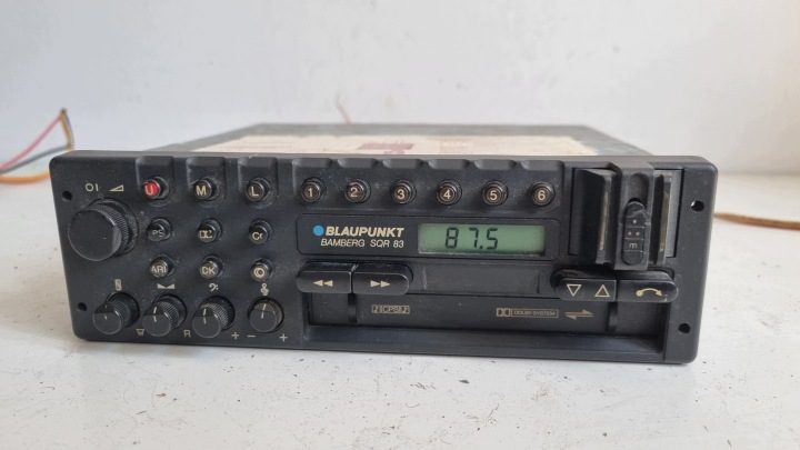 Автомагнитола Blaupunkt Porsche BMW Mercedes Bamberg SQR 83 1-DIN, фото 3