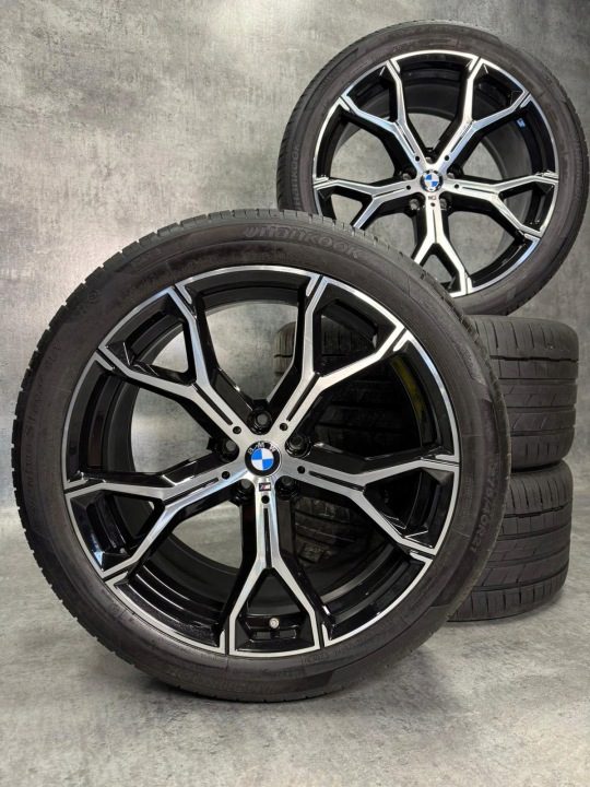 ОРИГИНАЛЬНЫЕ КОЛЕСА ALUFEGLI BMW X5 G05 X6 G06 21” 741 м HANKOOK 8071998, фото 1