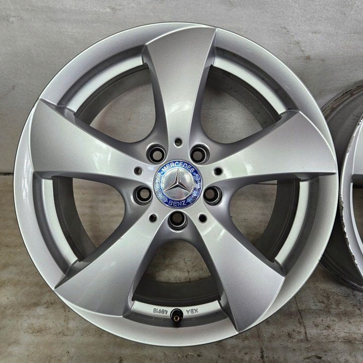 4× Литой диск Borbet A B C E M V Г. КЛАСС SL CL CLA EQV GLA GLE GLK W204 7.5" x 17" 5x112 ET 45, фото 2