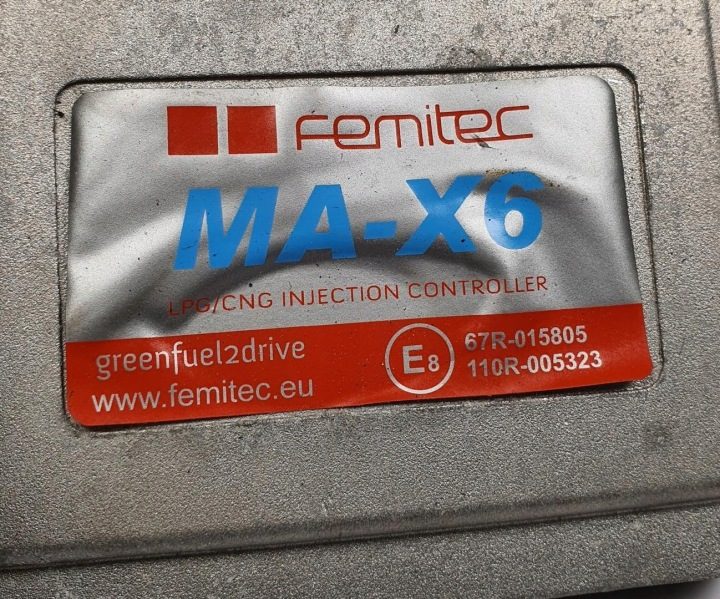 Блок управления гбо Femitec MA-X6 67R-015805 110R-005323, фото 3
