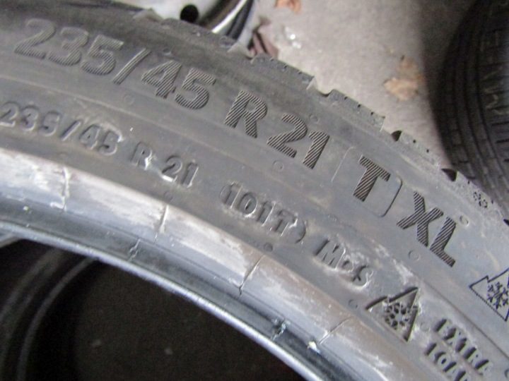 Шина зимняя Continental WinterContact TS 870 P 235/45R21 101 т сцепление на снегу (3PMSF), защита диска, усилитель (XL), фото 5