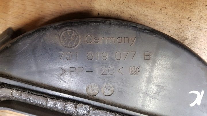 VW Volkswagen Transporter T4 РЕСТАЙЛИНГ 96-02 КОРПУС САЛОННОГО ФИЛЬТРА 2,5 TDI, фото 3
