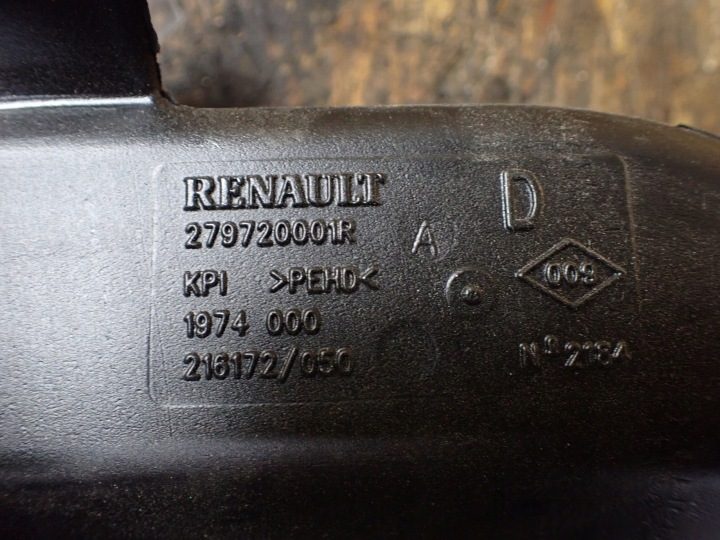 ВОЗДУХОВОД ПРАВЫЙ RENAULT GRAND SCENIC III 11 г. 1.6 DCI 279720001R 8100, фото 5