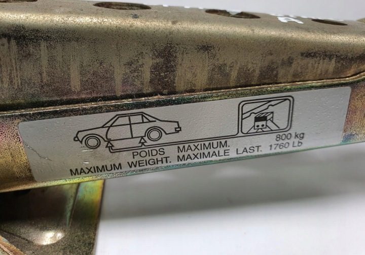 Домкрат Ключ Крюк Mitsubishi Outlander, фото 3