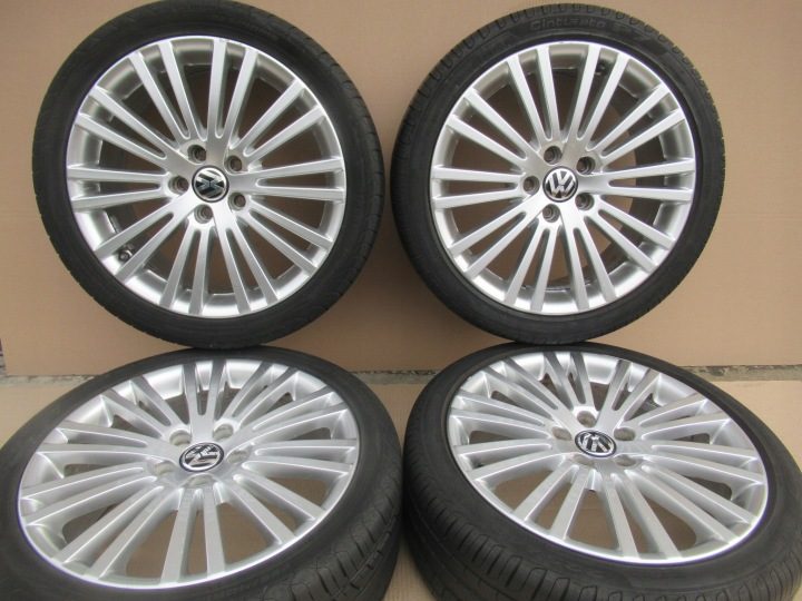 ALU+OPONY ЛЕТО R18 VW GOLF 5,6,7, PASSAT,JETTA,CADDY,A3,SKODA OCTAVIA,LEON, фото 1